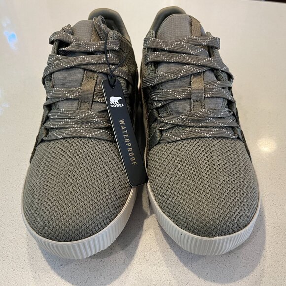Sorel Out N About Plus Waterproof Sneaker, Sage (NEW IN BOX) - Picture 2 of 6